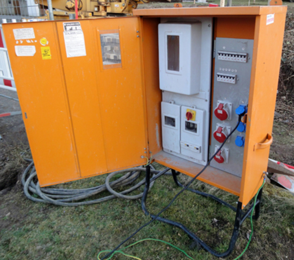 Baustromkasten bei NC-Elektrotechnik OHG in Niederweimar