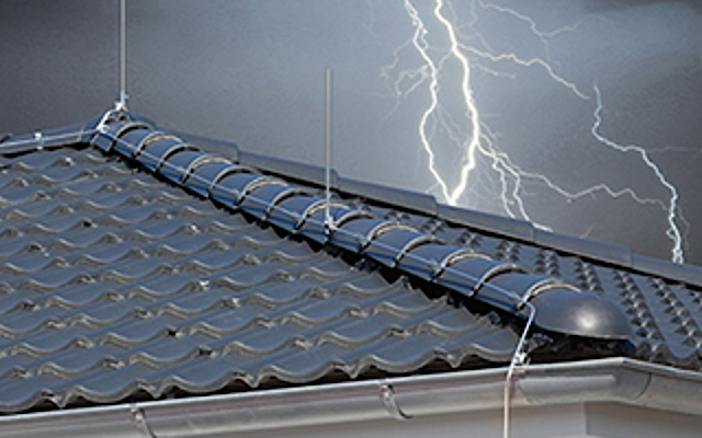 Äußerer Blitzschutz bei NC-Elektrotechnik OHG in Niederweimar