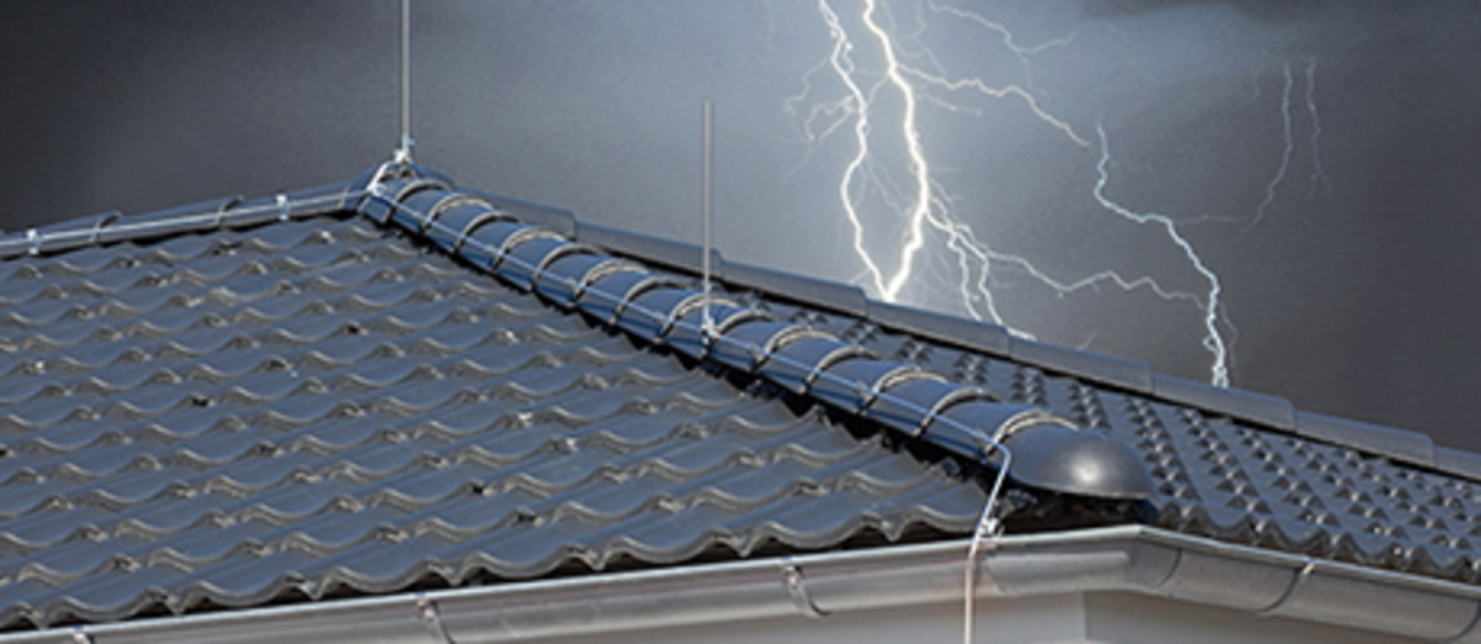 Äußerer Blitzschutz bei NC-Elektrotechnik GmbH in Niederweimar